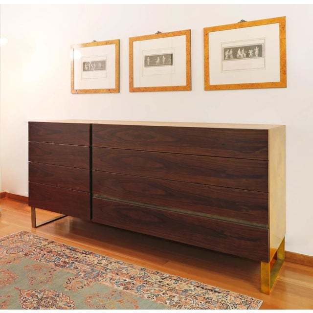 Gold Chest Sideboard from Fabbro Arredi For Sale - Image 4 of 5