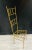 Mid 20th Century Mid 20th Century Italian Faux Bamboo Brass Gilt Chiavari Style Chair For Sale - Image 5 of 7