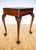 George II Chippendale Style Desk in Mahogany with Leather Top, 1920s For Sale - Image 12 of 18