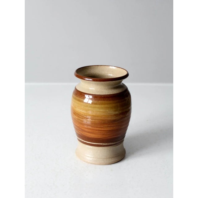 Vintage Studio Pottery Vase For Sale - Image 6 of 10