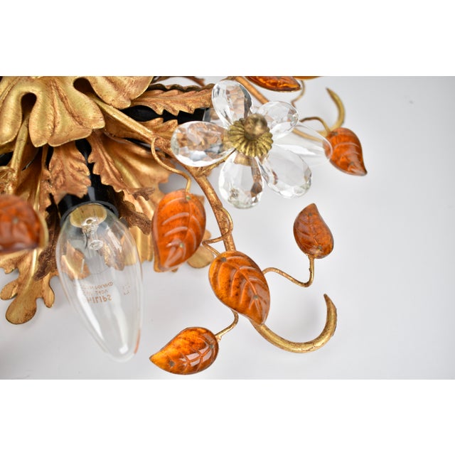 Late 20th Century Mid Century Modern Italian Flush Mount by Banci Firenze For Sale - Image 6 of 10