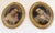 Portraiture Mid 19th Century Reverse Painted Portraits of Young Girls, Framed - a Pair For Sale - Image 3 of 8