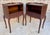 Pair of Louis XV Style Bedside Tables with Drawer, Mid-20th Century For Sale - Image 10 of 11