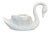 Bring a touch of timeless elegance and cottagecore charm to your home with this beautiful vintage ceramic swan planter....
