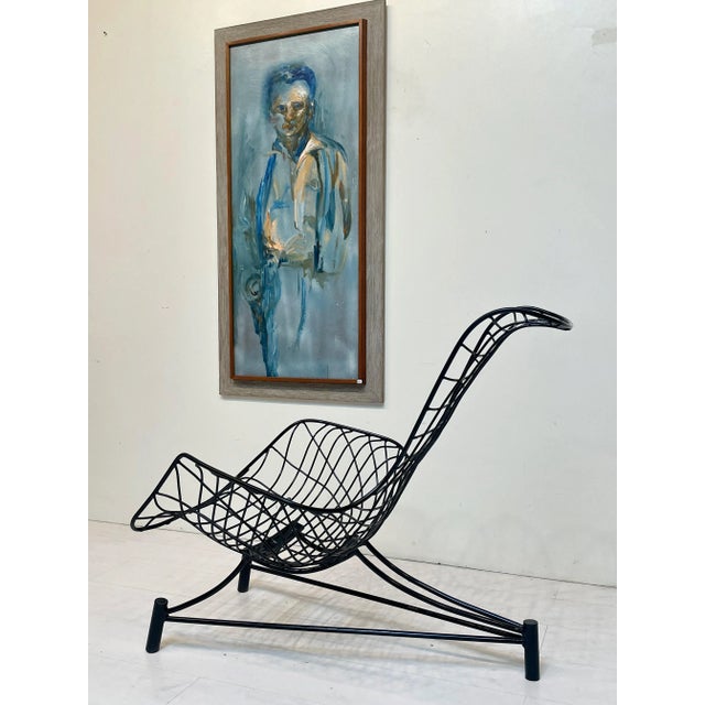 1950s 1950s Capricorn Indoor/Outdoor Patio Lounge Chair Attributed to Vladimir Kagan For Sale - Image 5 of 10