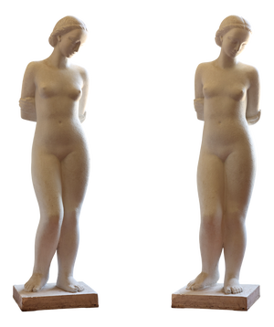 Jos De Decker, Eva, 1941, Plaster Studio Proof