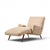 Mid-Century Modern Lawrence Peabody Style Mid Century Wave Chaise For Sale - Image 3 of 9
