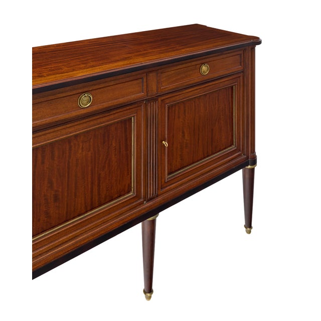 Elegant, Louis XVI Style Buffet, Antique French, 1920s For Sale In Austin - Image 6 of 9