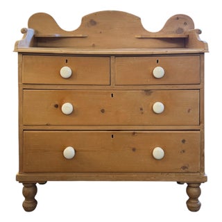 Mid 19th Century Pine Washstand For Sale