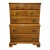Ethan Allen Heirloom Nutmeg Maple Colonial Early American 38" Chest on Chest 10-5305 For Sale