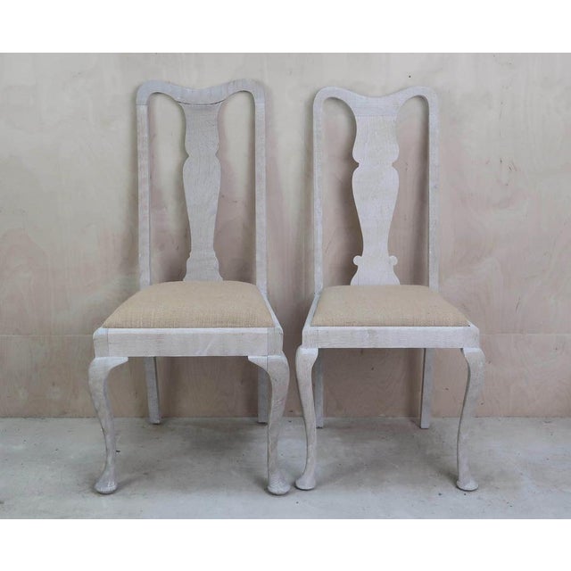 Gustavian (Swedish) Antique English Gustavian Style Urn Back Dining Chairs, 1920, Set of 6 For Sale - Image 3 of 9