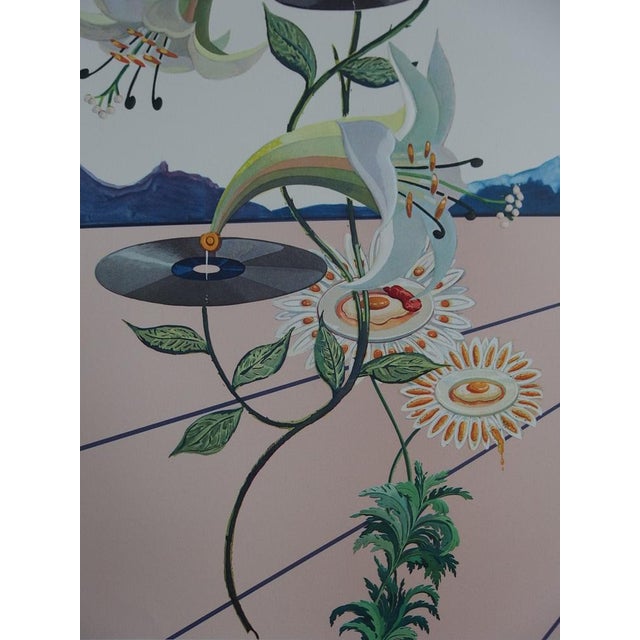 Salvador Dali, Flordali, 1981, Lithograph For Sale - Image 4 of 9