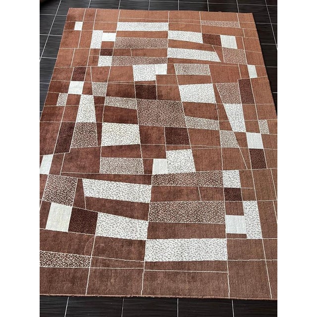 - good original condition with minor damages(see photos) - very bright colours - very interestin abstract design jr