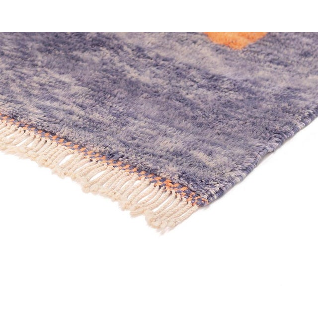 2020s Oversize Hand-Knotted Moroccan Wool Rug | 11'5" X 8'6" | One of a Kind For Sale - Image 5 of 9