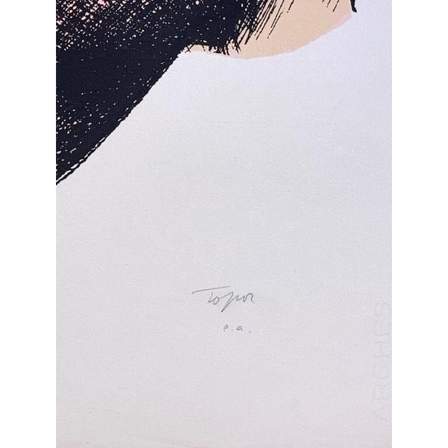 Roland TOPOR Do not see, do not\., 1970 Original lithograph on Velin paper Signed and numbered in pencil by the artist...