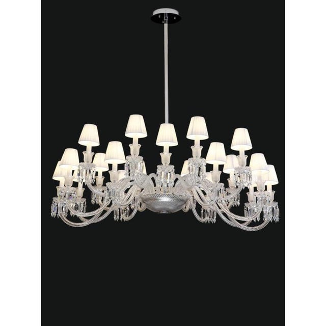 Collection Regina Chandelier in Metal and Crystal by Jago For Sale - Image 4 of 11