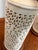 Cream Late 20th Century Chinoiserie Style Pierced Ceramic Table Lamps, Pair For Sale - Image 8 of 12