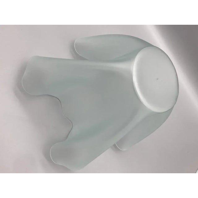 Mouth-Blown Cartoccio Vase by Pietro Chiesa for Fontana Arte, Italy For Sale - Image 6 of 7