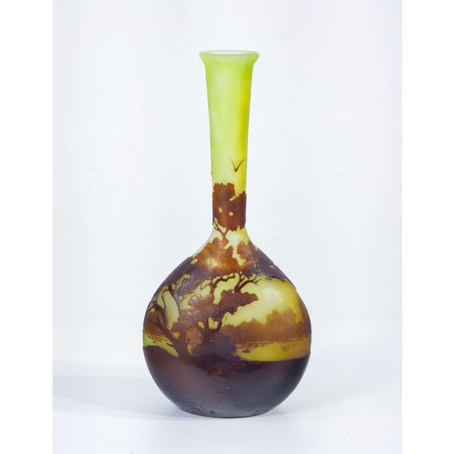 Art Nouveau Vase by Gallé, France, 1800s For Sale - Image 11 of 18