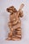 Neo-Rococo Statuette of Lutenist in Pear Wood and Lacquer, France, 1840s For Sale - Image 5 of 18