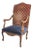 Fairfield Louis XV Style Carved Walnut Arm Chair For Sale
