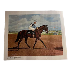 1964 Umbrella Fella Thoroughbred Racehorse Print