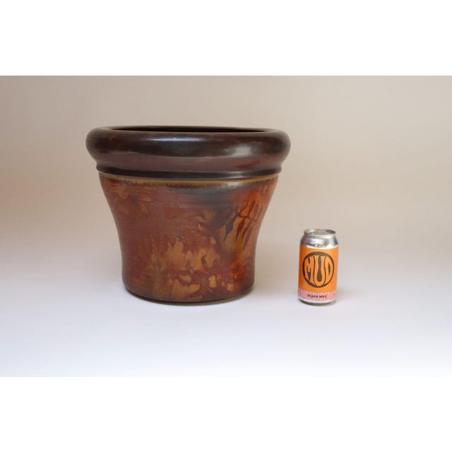 Large Vintage Architectural Studio Pottery Botanical Planter by Deanna Nichols For Sale In New York - Image 6 of 14