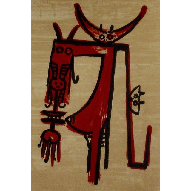 Modern Wifredo Lam El Ultimo Viaje Del Buque Fantasma 1976 Reproduction Print For Sale - Image 3 of 5