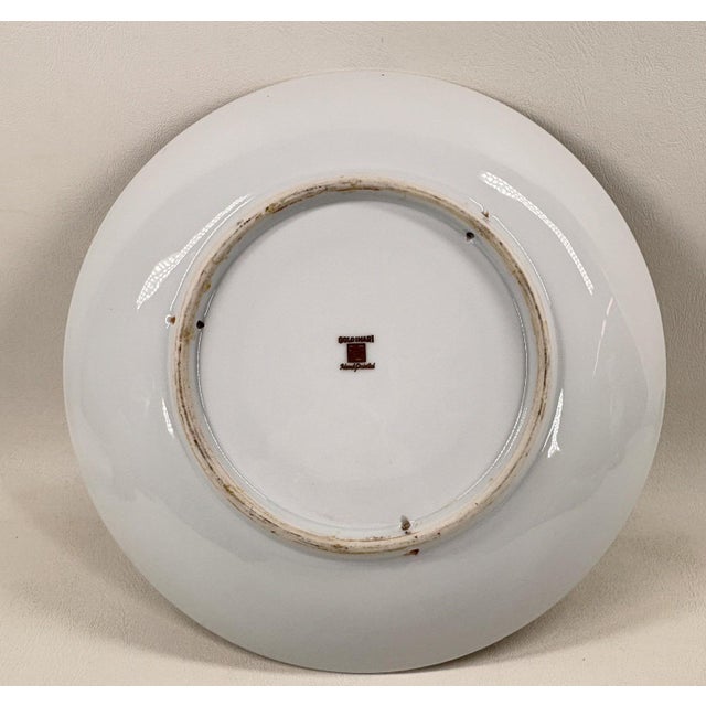 Vintage 11.25" "Gold Imari" Hand-Painted Japanese Porcelain Charger Plate For Sale In Portland, OR - Image 6 of 6