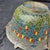 Pristine 7" Vintage Chinese Plique-À-Jour Transparent Enamelled 7-Dragonfly Bowl For Sale - Image 9 of 12