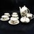 Ceramic Art Deco Joanna Coffee Set from Karolina, Poland, 1960s, Set of 15 For Sale - Image 7 of 17
