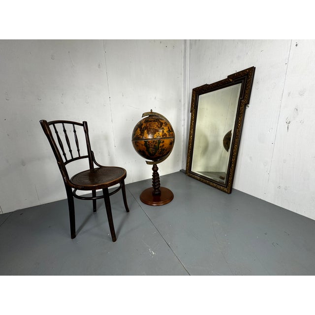 Large Vintage Italian Classical Globe Bar Cabinet, 1970s For Sale - Image 4 of 16