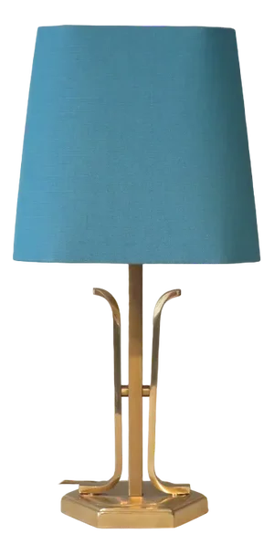 Mid-Century Brass Table Lamp, 1960s