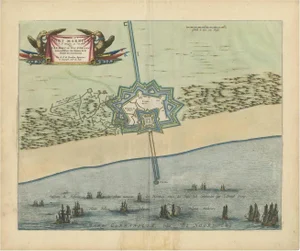 S. Beaulieu, Plan of Fort Mardyck / Mardijk, France, 1649, Print