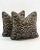 Pair of Custom Tiger Chenille Pillows For Sale - Image 9 of 9