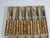 Mid-Century Modern Mid-Century German Steak Cutlery Set for 12 in Bamboo and Stainless Steel, 1960s, Set of 24 For Sale - Image 3 of 8