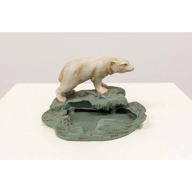 Art Deco Ashtray with Polar Bear, 1920s For Sale - Image 6 of 6