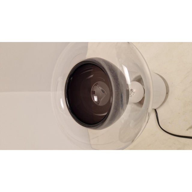 Metal Saffo Table Lamp in Metal and Glass by Angelo Mangiarotti for Artemide, 1960s For Sale - Image 7 of 18