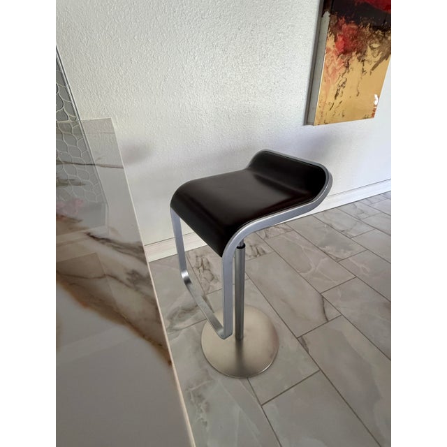 Chrome LaPalma Lem Barstools Made in Italy For Sale - Image 8 of 10