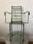 Metal 1940s Vintage Handcrafted Industrial Machine Age Welded Chair For Sale - Image 7 of 7