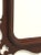 Early 21st Century Lexington Distressed Mahogany Chippendale Style Beveled Wall Mirror For Sale - Image 5 of 9