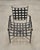 Set of Four Mario Papperzini Amalfi Iron Lounge Garden Chairs For Sale - Image 10 of 18
