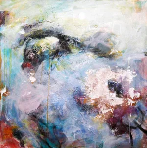 Passages Mixed Media Abstract Painting