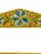Wood Early 20th Century Yellow Hand-Painted Rancho Monterey Mexican Folk Art Child’s Chair With Woven Rush Seat For Sale - Image 7 of 14