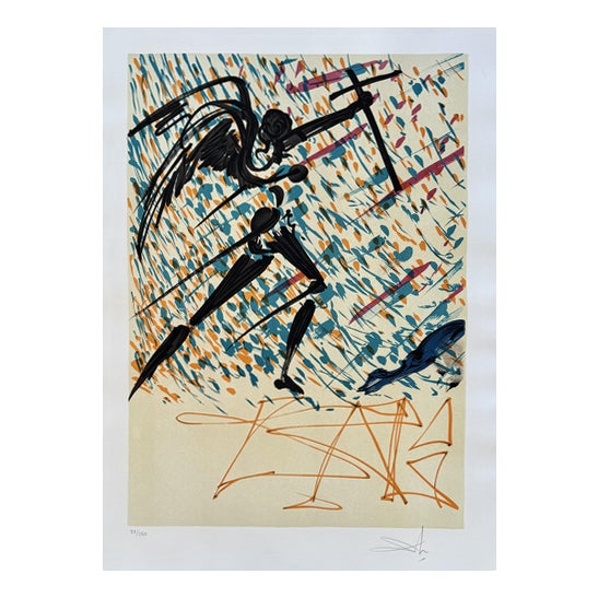 Salvador Dali, Mystical Exaltation, 1974, Lithograph For Sale