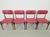 Vintage Dining Chairs from Topform, 1960s, Set of 4 For Sale - Image 9 of 12