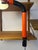 Danish Orange and Black Clamp Lamp For Sale - Image 4 of 11