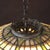 1910s Duffner & Kimberly Attr Arts & Crafts Leaded Stained Glass Hanging Light For Sale - Image 10 of 11