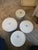 Four Vintage English Blue and White Storage Canisters For Sale - Image 10 of 17