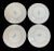 Canton Express Double Happiness Bontson West Designs Plates Set of 8- 8" W C5 For Sale In San Francisco - Image 6 of 8